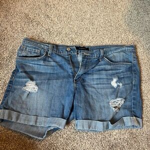 Flying Monkey Denim Shorts